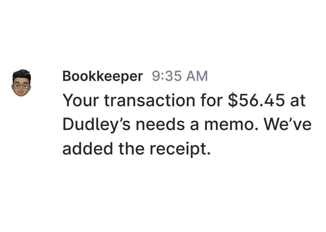 Professional in-house boookkeeper on demand